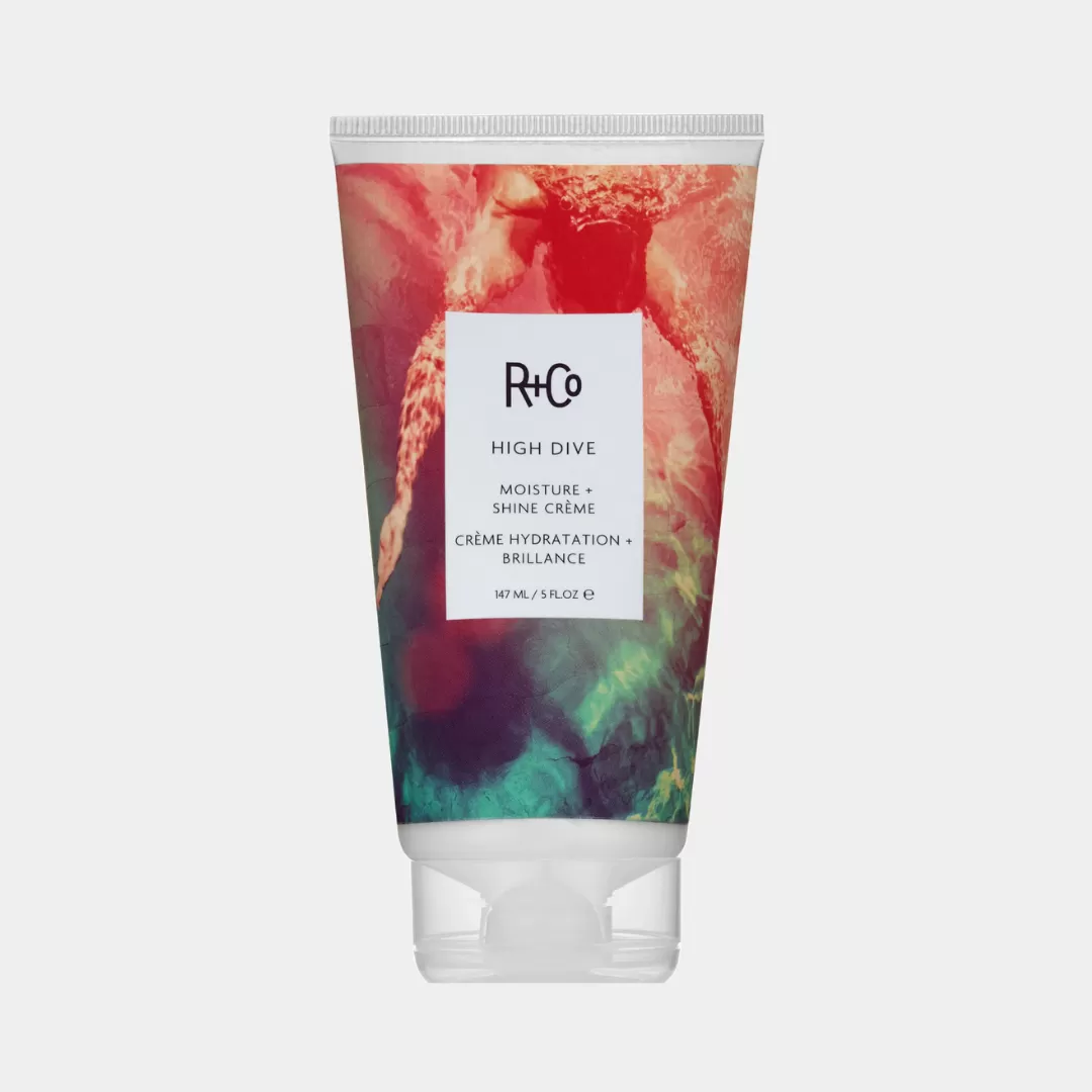 Увлажняющий крем для блеска волос R+Co high dive moisture + shine creme