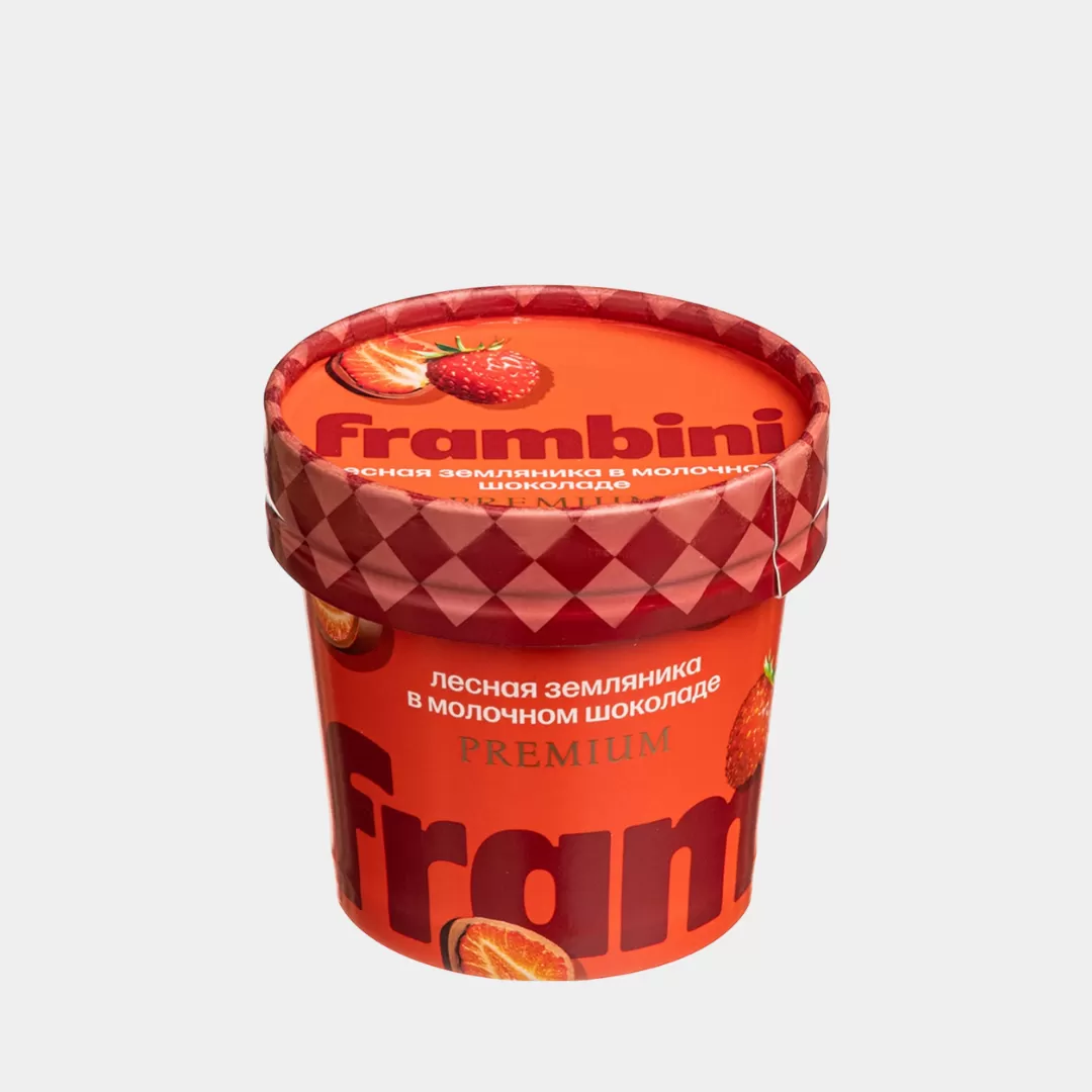 Земляника Frambini в молочном шоколаде